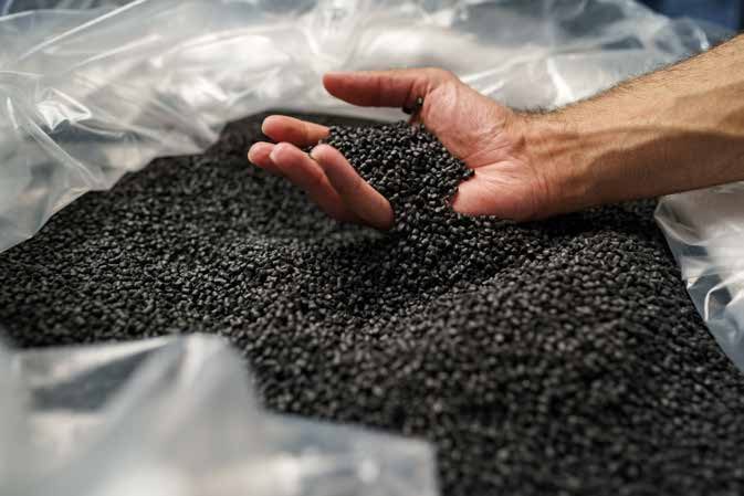 Inspecting a lot of CNT conductive pellets